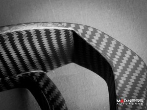 Alfa Romeo 4C Carbon Fiber Instrument Gauge Trim - Matte Finish